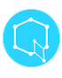 QPlaner Logo, technologisches Symbol für den Buchstaben Q mit Verknüpfungen angelehnt an künstliche Intelligenz.